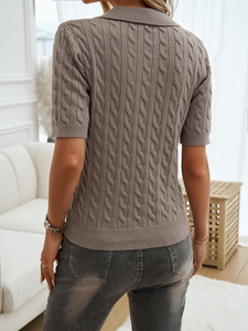 Slim Fit Sweater T-Shirt