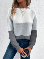 Load image into Gallery viewer, Loose Crew Neck Sweater
