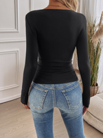 Load image into Gallery viewer, Threaded Long Sleeve Top
