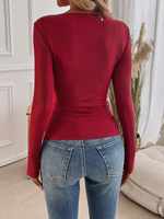 Load image into Gallery viewer, Threaded Long Sleeve Top
