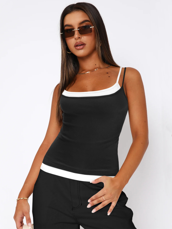 Fake Two Piece Camisole