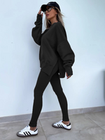 Load image into Gallery viewer, Leggings &amp; Oversized Sweater Set
