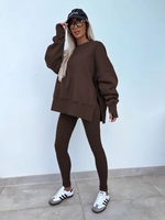 Load image into Gallery viewer, Leggings &amp; Oversized Sweater Set
