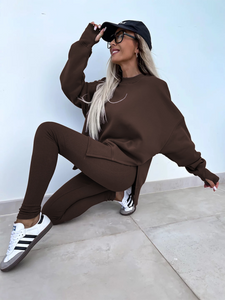 Leggings & Oversized Sweater Set