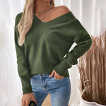 Load image into Gallery viewer, Open Back Slit Sweater
