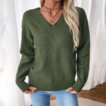 Load image into Gallery viewer, Open Back Slit Sweater
