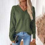 Load image into Gallery viewer, Open Back Slit Sweater
