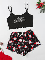 Load image into Gallery viewer, Christmas Two Piece Loungewear Set
