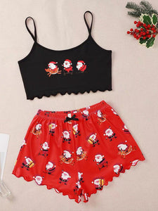 Christmas Two Piece Loungewear Set