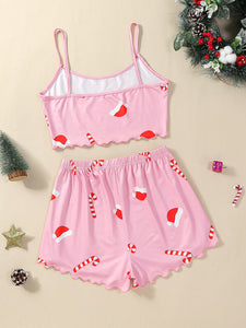 Christmas Two Piece Loungewear Set