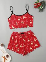 Load image into Gallery viewer, Christmas Two Piece Loungewear Set
