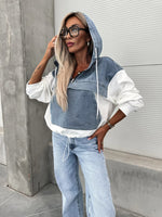 Load image into Gallery viewer, Washed Denim Look Hoody
