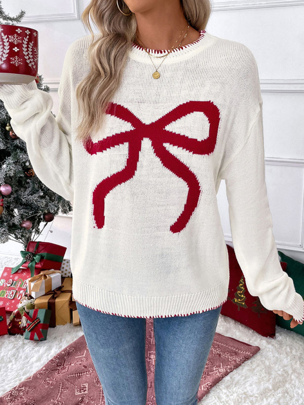 Loose Crewneck Christmas Sweater