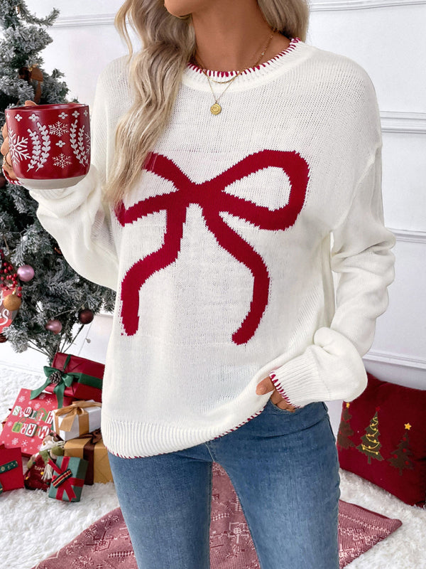 Loose Crewneck Christmas Sweater