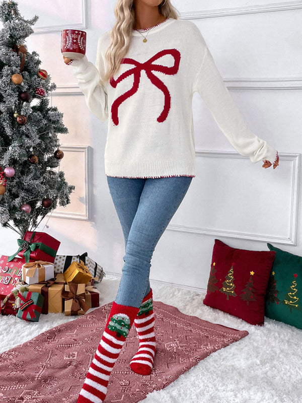 Loose Crewneck Christmas Sweater