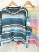 Load image into Gallery viewer, Vintage Rainbow Cashmere Jumper
