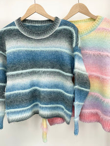 Vintage Rainbow Cashmere Jumper