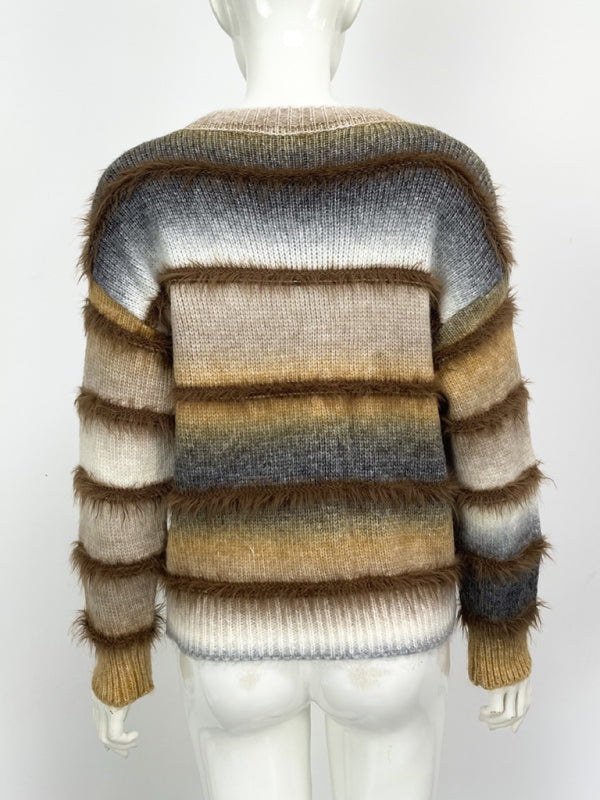 Vintage Rainbow Cashmere Jumper