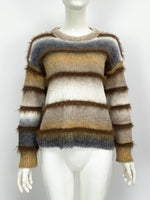 Load image into Gallery viewer, Vintage Rainbow Cashmere Jumper
