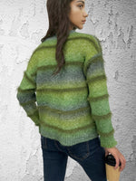 Load image into Gallery viewer, Vintage Rainbow Cashmere Jumper
