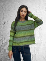 Load image into Gallery viewer, Vintage Rainbow Cashmere Jumper
