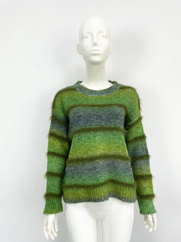 Vintage Rainbow Cashmere Jumper