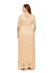 Curve Elegant Lace Dress