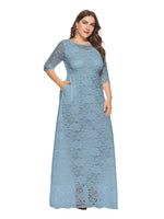 Load image into Gallery viewer, Curve Elegant Lace Dress
