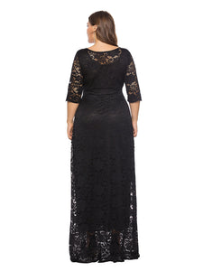 Curve Elegant Lace Dress