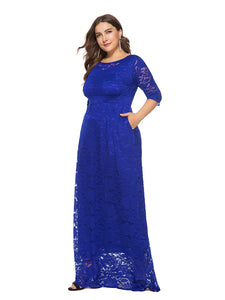 Curve Elegant Lace Dress