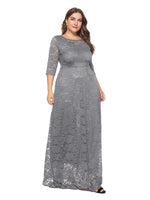 Load image into Gallery viewer, Curve Elegant Lace Dress
