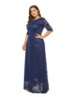 Load image into Gallery viewer, Curve Elegant Lace Dress
