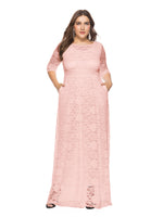 Load image into Gallery viewer, Curve Elegant Lace Dress
