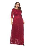 Load image into Gallery viewer, Curve Elegant Lace Dress
