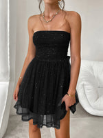 Load image into Gallery viewer, Short Strapless Evening Dress
