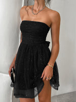 Load image into Gallery viewer, Short Strapless Evening Dress
