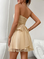 Load image into Gallery viewer, Short Strapless Evening Dress
