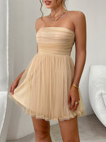 Load image into Gallery viewer, Short Strapless Evening Dress
