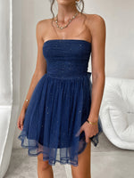 Load image into Gallery viewer, Short Strapless Evening Dress
