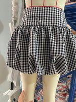 Load image into Gallery viewer, Plaid A-Line Flared Mini Skirt
