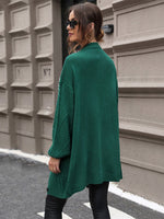 Load image into Gallery viewer, Beaded Dark Green Cardigan
