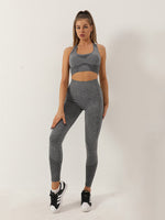 Load image into Gallery viewer, Two-Piece Peach Hip Trousers Set
