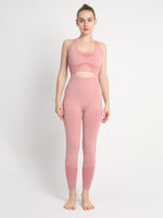 Load image into Gallery viewer, Two-Piece Peach Hip Trousers Set
