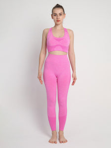 Two-Piece Peach Hip Trousers Set