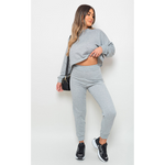 Load image into Gallery viewer, Sweatshirt &amp; Jogger Loungewear Set
