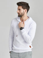 Load image into Gallery viewer, Men&#39;s Ribbed Hooded Sweater
