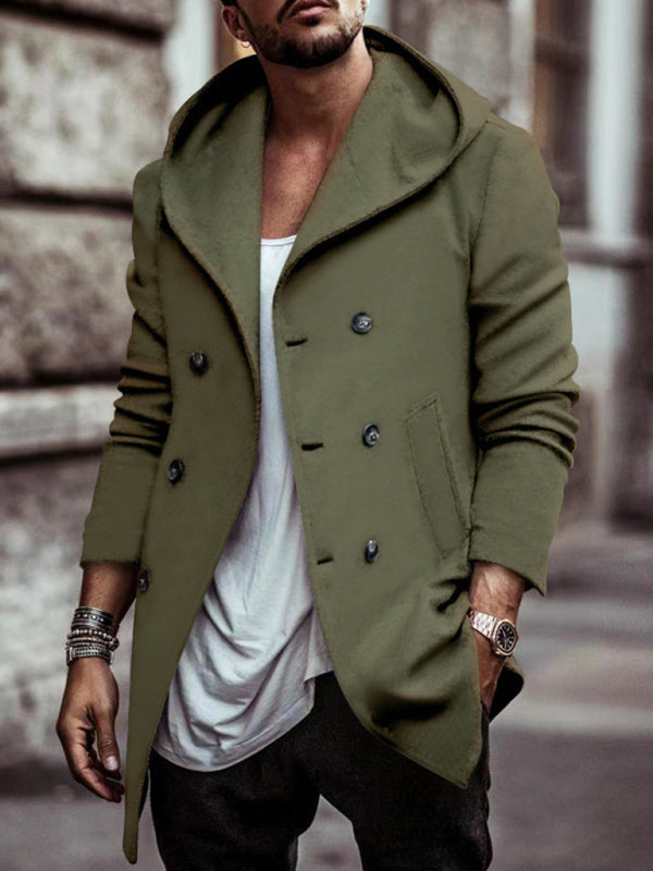 Men's Casual Trench Jacket