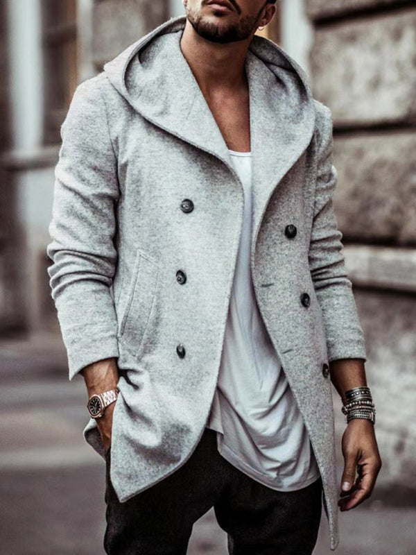 Men's Casual Trench Jacket