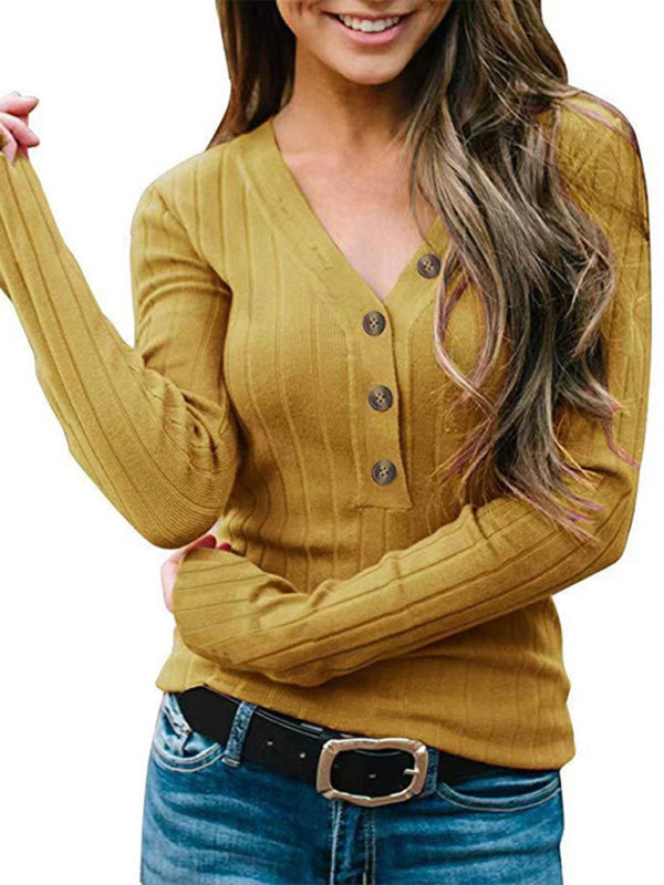 Ribbed Long Sleeve Top