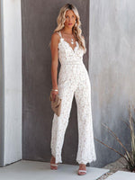 Load image into Gallery viewer, Elegant Lace Jumpsuit
